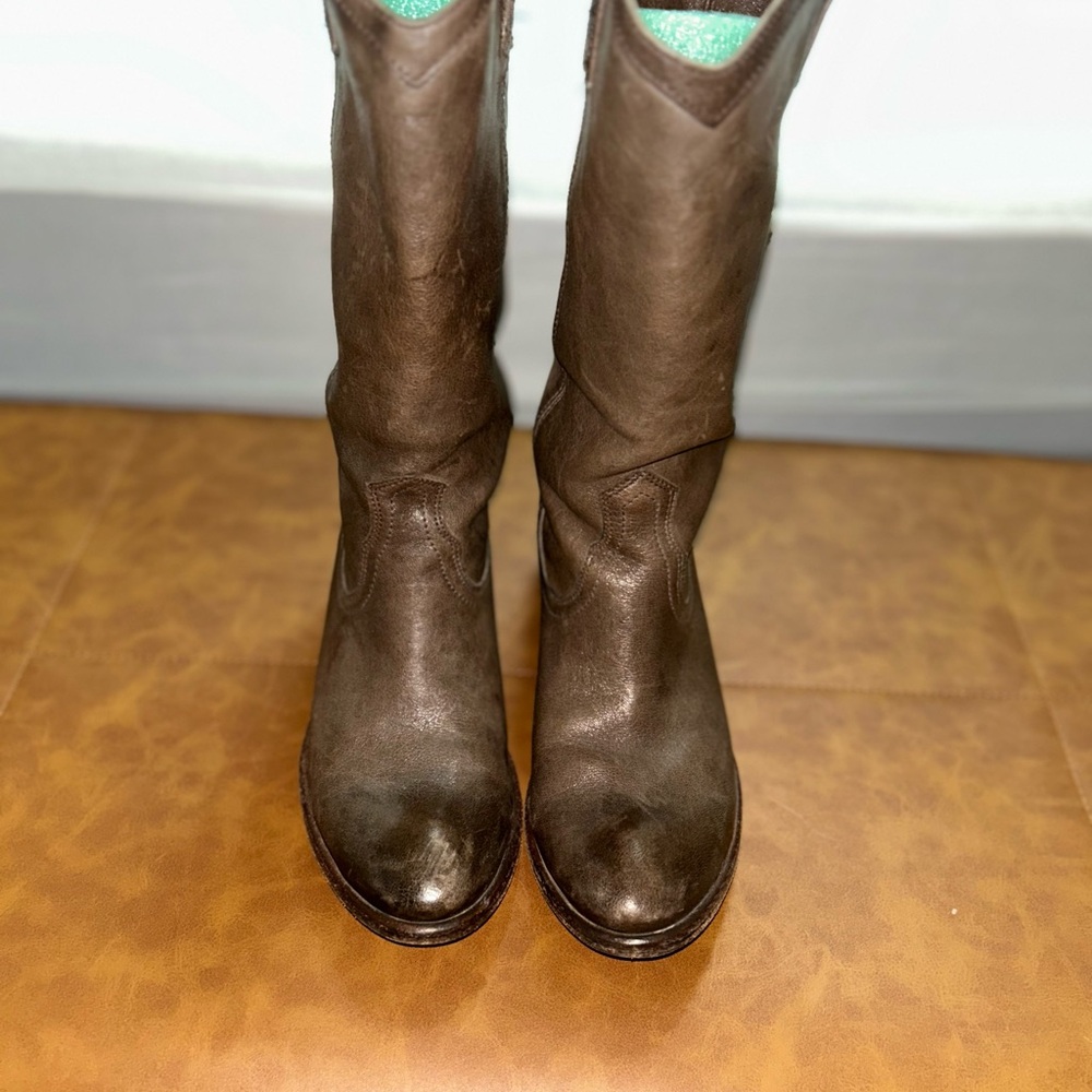 Frye Brown Pull On Boots